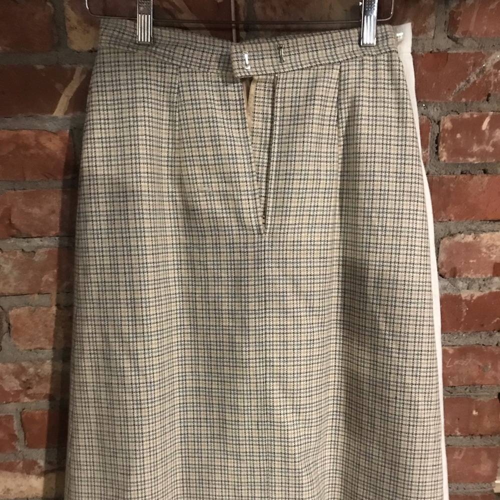 Hounds tooth pencil skirt